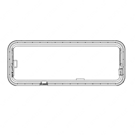 TBB 207108 WINDOW-TINTED, TEMPERED W/VANDLOC PO