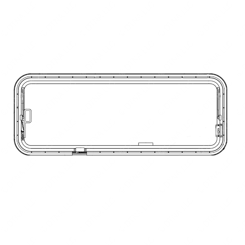 TBB 207109 WINDOW-TINTED, LAMINATED W/VANDLOC PO