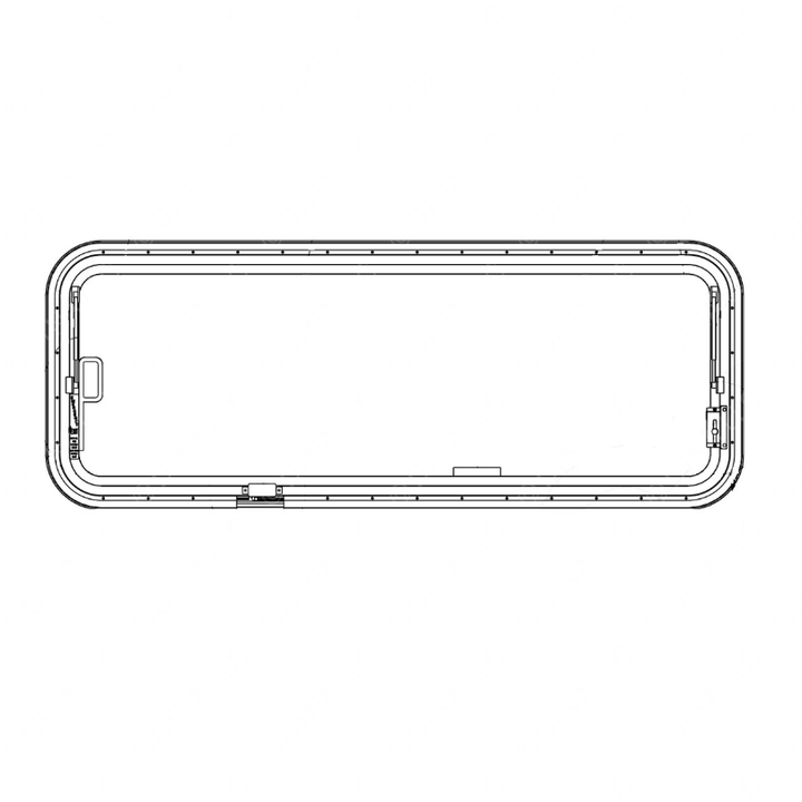 TBB 207109 WINDOW-TINTED, LAMINATED W/VANDLOC PO