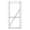 TBB 207266 DOOR FRAME ASM, SIDE EMER HDX/EFX