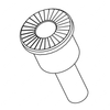 TBB 207435 SEAT ANCHOR, 2.16" LONG, S.T.A.R.S. MOUN