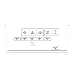 TBB 207684 LABEL-ELEC PDM CHAS HDX FE 17
