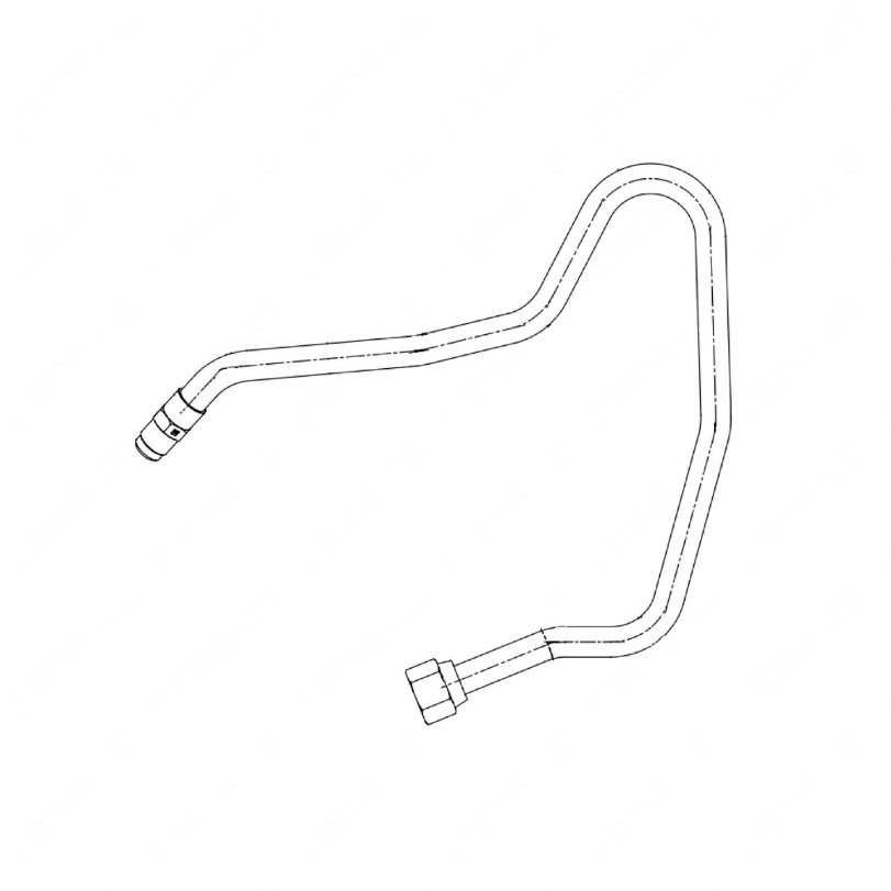 TBB 209460 TUBE-ASSEMBLY,AIR DIS,EFX,2017