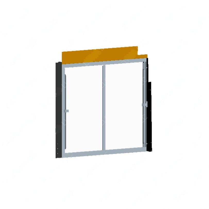 TBB 210671 DRIVERS WINDOW CLEAR STORM TEMPERED