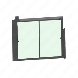 TBB 210679 DRIVERS WINDOW CLEAR STORM TEMP MILL