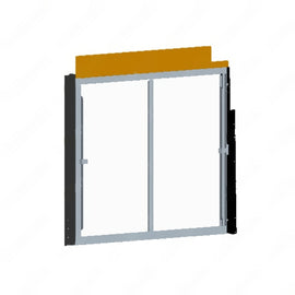 TBB 210684 DRIVER WINDOW STORM CLR LAMINATED BLACK