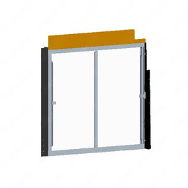 TBB 210689 DRIVERS WINDOW CLR LAMINATED BLACK 210BX