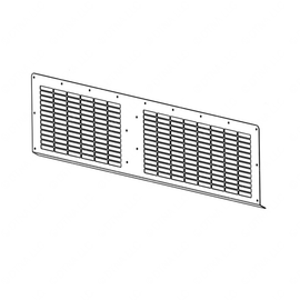 TBB 211037 GRILL, CM3 CONDENSER, LEFT SIDE, A/C, NE