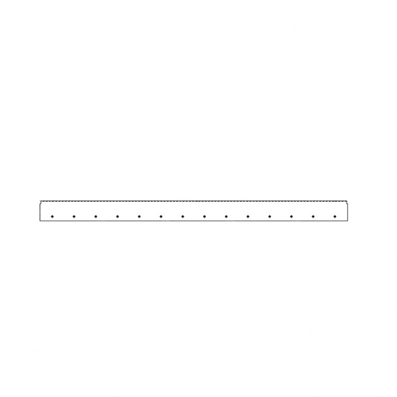 TBB 212279 SILL TRIM, REAR DOOR STEEL, BOTTOM