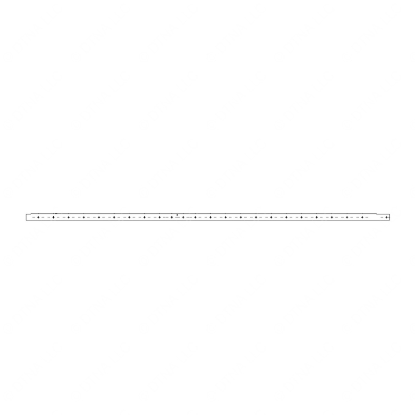 TBB 212280 REAR DOOR TRIM LS STEEL
