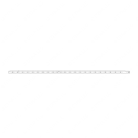 TBB 212280 REAR DOOR TRIM LS STEEL