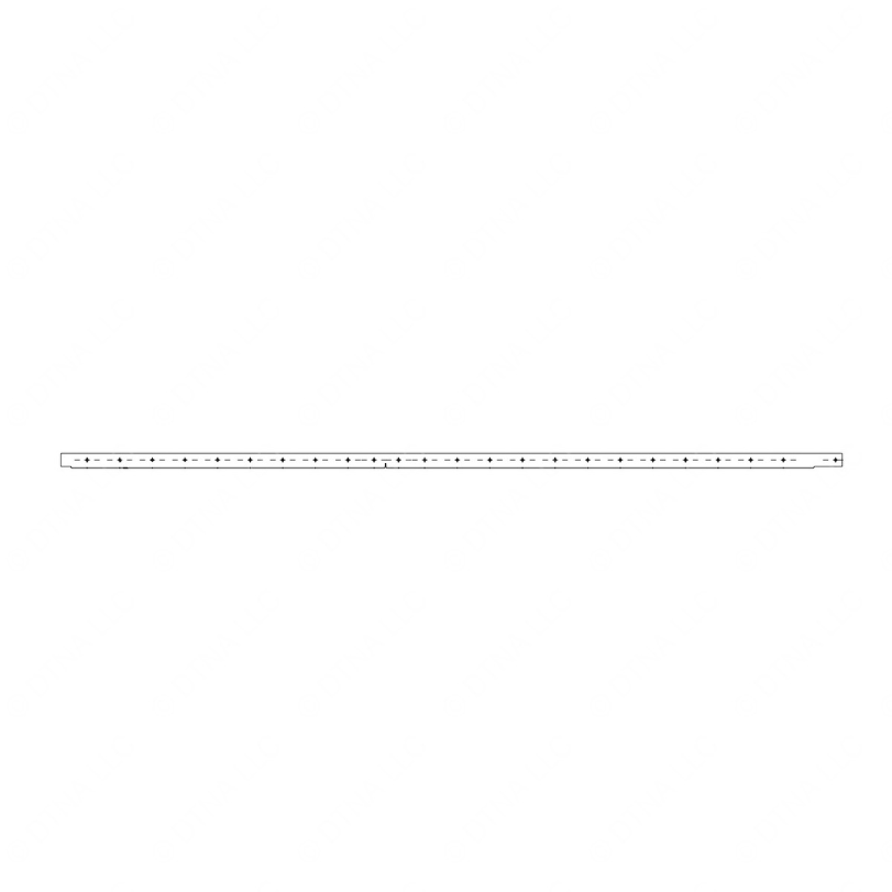TBB 212282 REAR DOOR TRIM RS STEEL