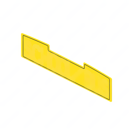 TBB 212813 LABEL DESTINATION WINDOW REAR C2 SCH