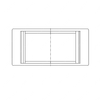 TBB 214369 BLANK SWITCH FOR VSERIES CUTOUT
