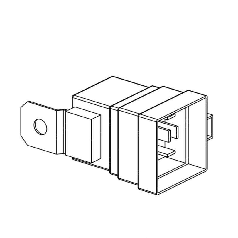 TBB 215833 RELAY CONTROL 50 AMP 12V DC SPDT WEATHER