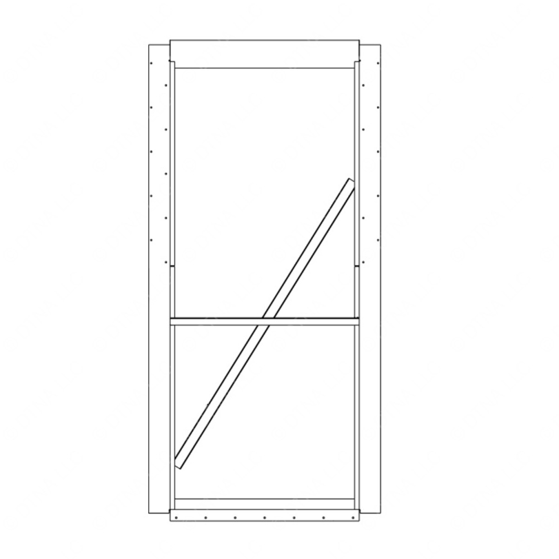 TBB 216221 DOOR FRAME ASSEMBLY SIDE EMERGENCY 28