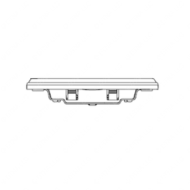 TBB 217757 Dome Lamp Asm Snap in LED w/Gasket