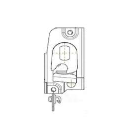 TBB 217922 LATCH ROTARY