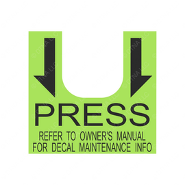 TBB 217989 RELEASE DECAL PHOTOLUMINESCENT LUGG