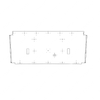 TBB 218833 HEADLINER VESTIBULE SMOOTH STATIC ROO