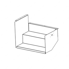TBB 219670 STEPWELL ASM W/FLUSH MT RS LED LIGHT GM