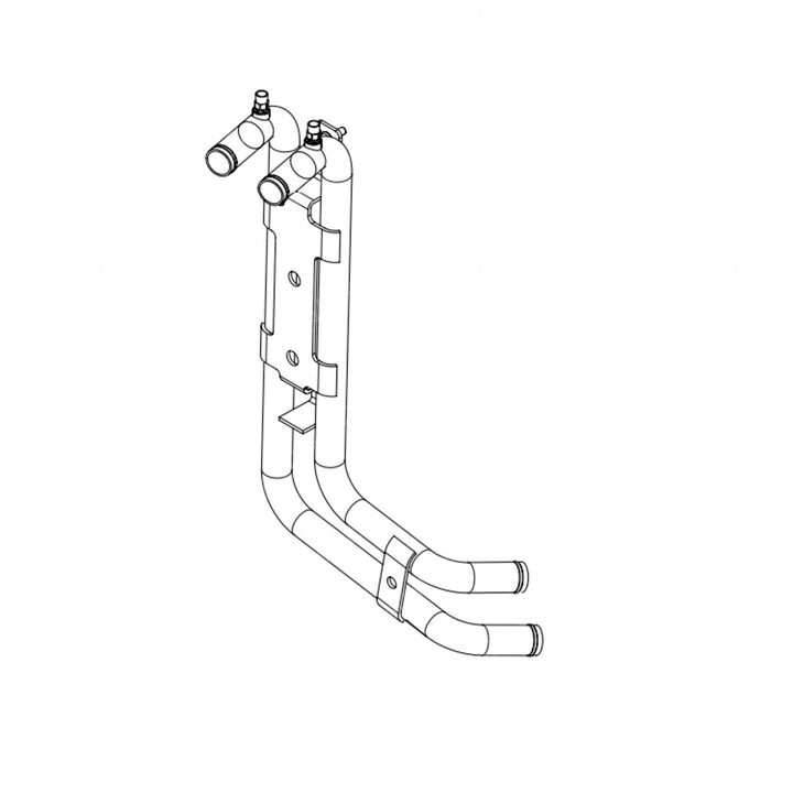 TBB 219905 HEATER PIPE ASM HDX DD8 RH W/O COOLANT