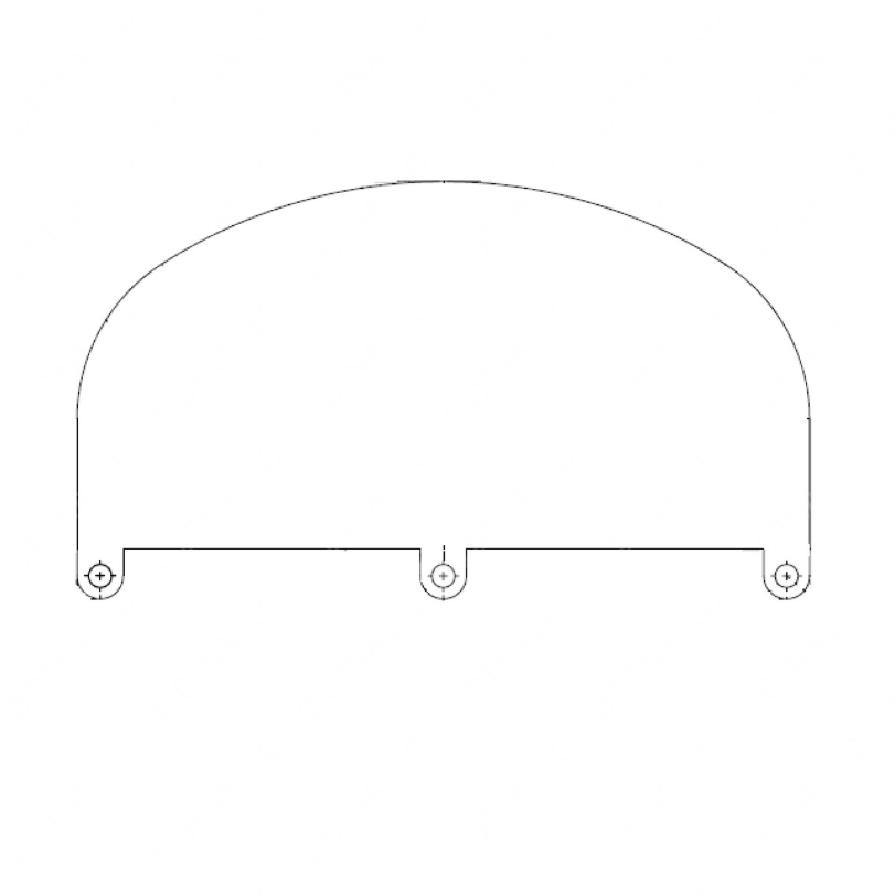 TBB 22024372 VISOR - WARNING LIGHT