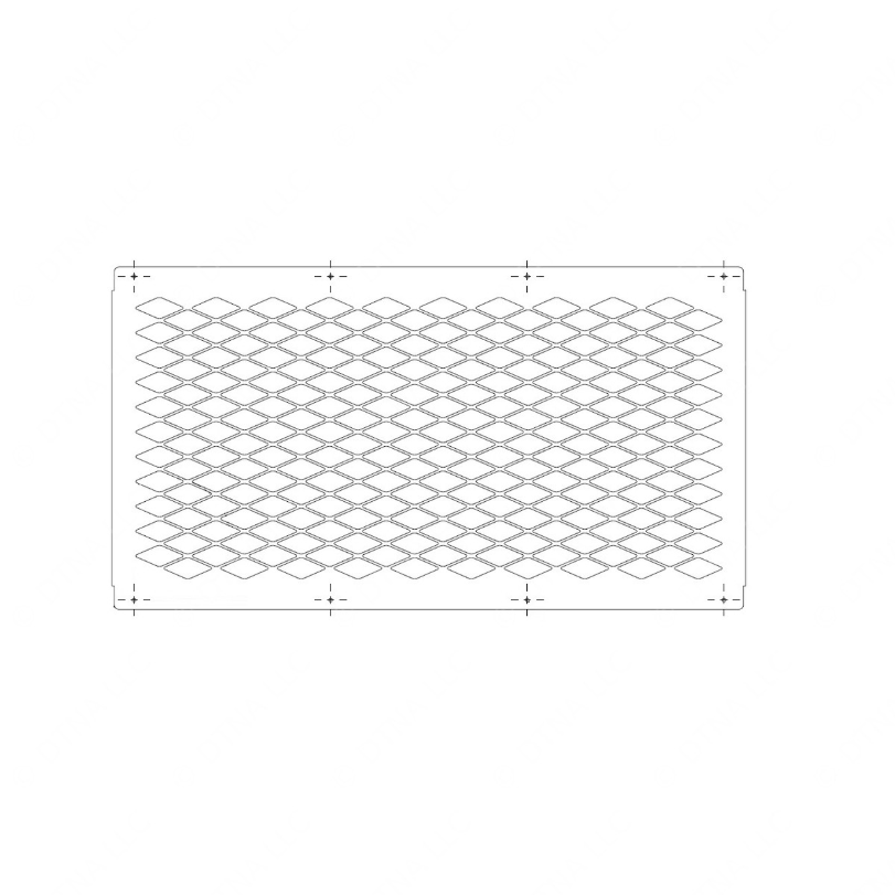 TBB 220273 REAR EMERG DR GUARD BTM GLASS