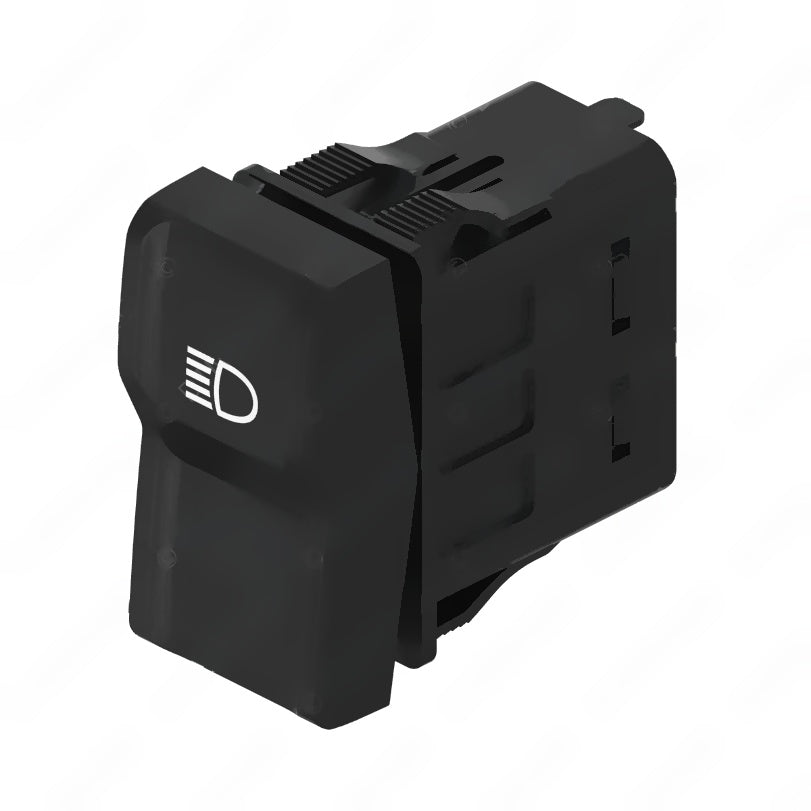 TBB 220761 EXTERIOR LIGHTS WARNING BLACK OFF-ON-MOM