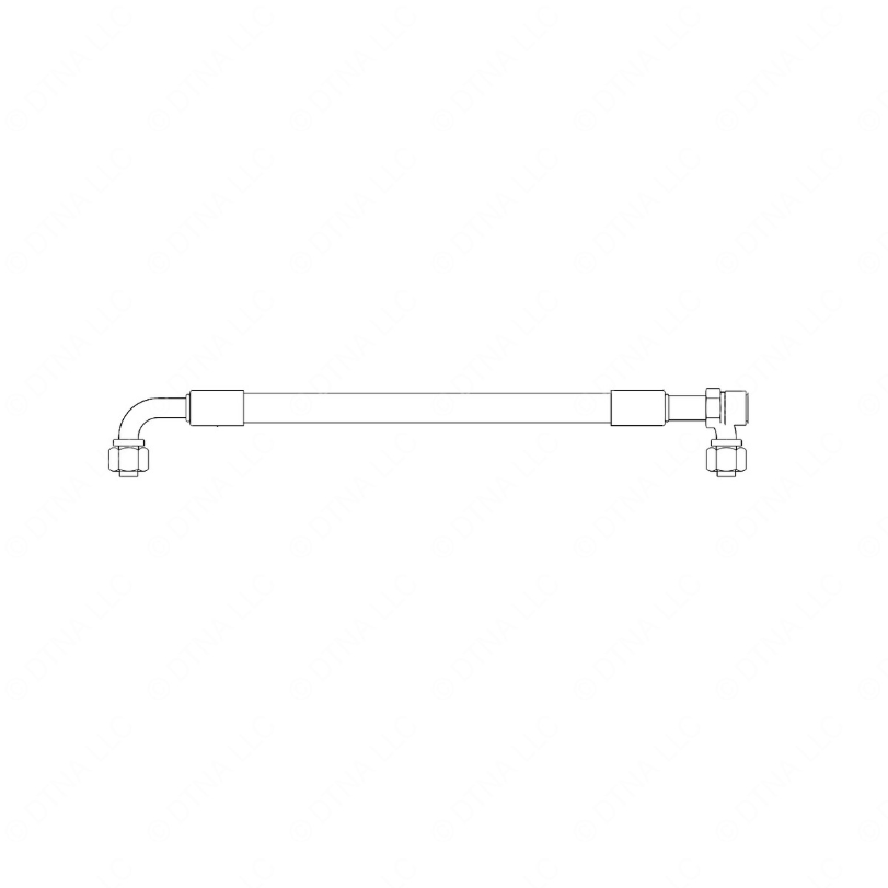 TBB 222061 REFRIDGERANT HOSE 176
