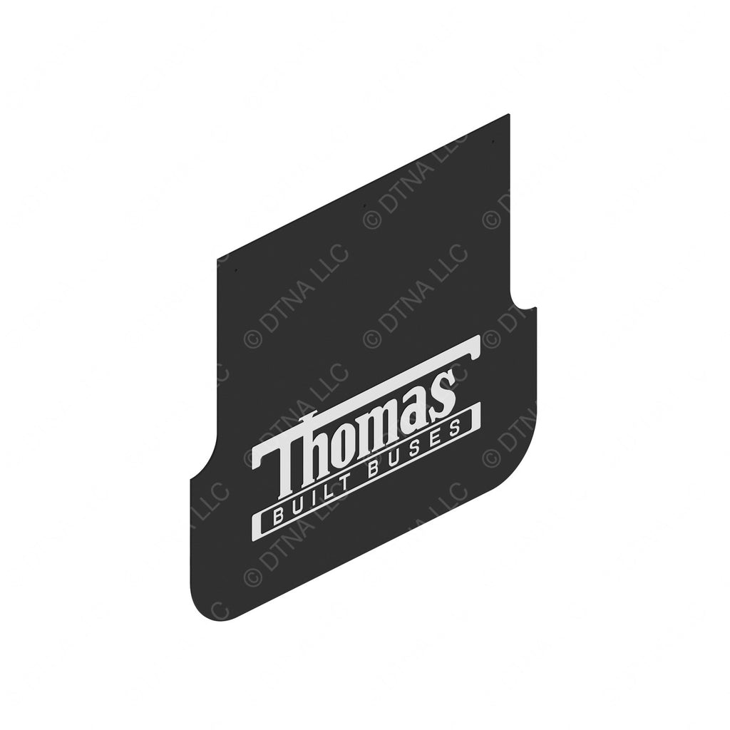 TBB 222657 MUD FLAP REAR W/LOGO