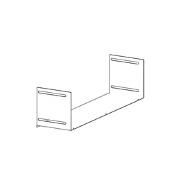 TBB 222915 A/C CONDENSER SHROUD CM2 TYPE D
