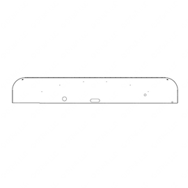 TBB 223282 FRONT WINDSHIELD HEADER ASSEMBLY GM DR