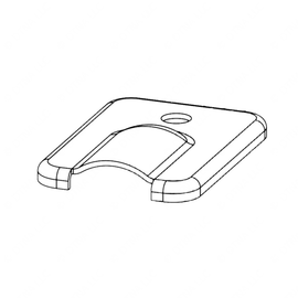 TBB 223446 AISLE STRIP FLOOR COVERING CAP