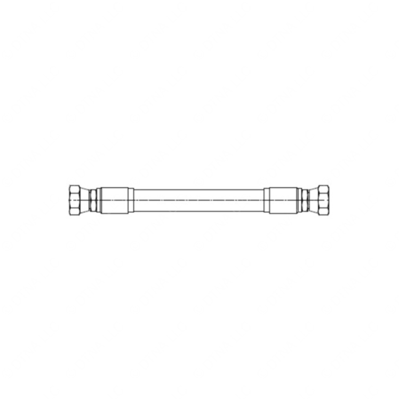 TBB 223991 HOSE ASSM PWR STRING 487 HOSE 1/2 X 463