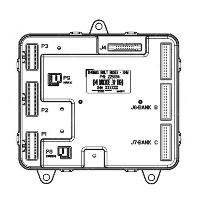 TBB 225884 ELECTRONIC SWITCH HUB MODULE