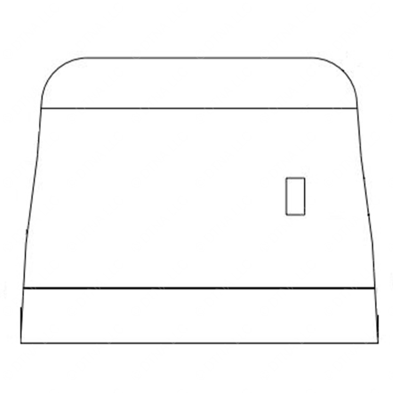 TBB 226108 39" FOAM ASM WALL MT BARRIER HB