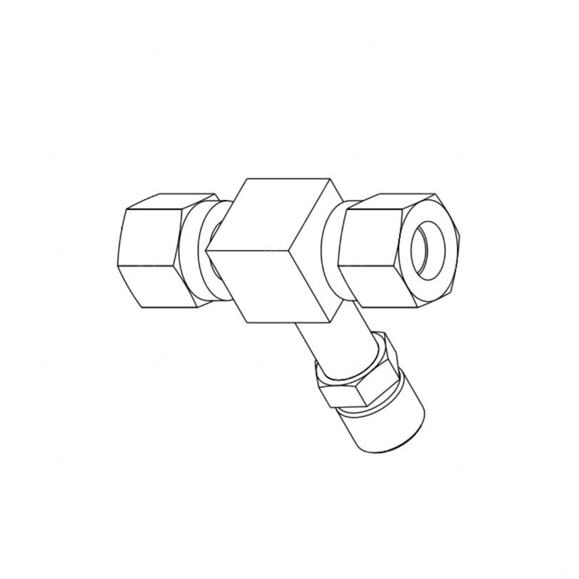 TBB 226604 A/C FITTING  12 M EXTENDED X 12F