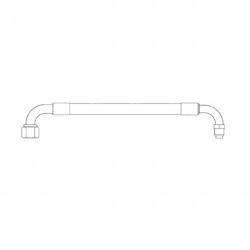 TBB 226892 REFRIGERANT HOSE ASM 12 AUTO 92