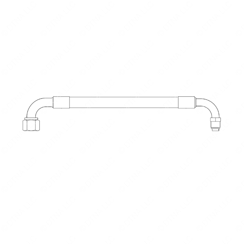 TBB 227008 REFRIGERANT HOSE ASM 12 AUTO 644