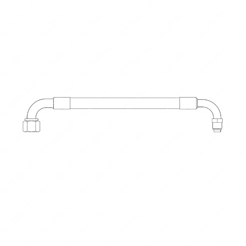 TBB 227077 REFRIGERANT HOSE ASM 12 AUTO 320