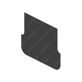 TBB 232188 MUD FLAP REAR W/O LOGO