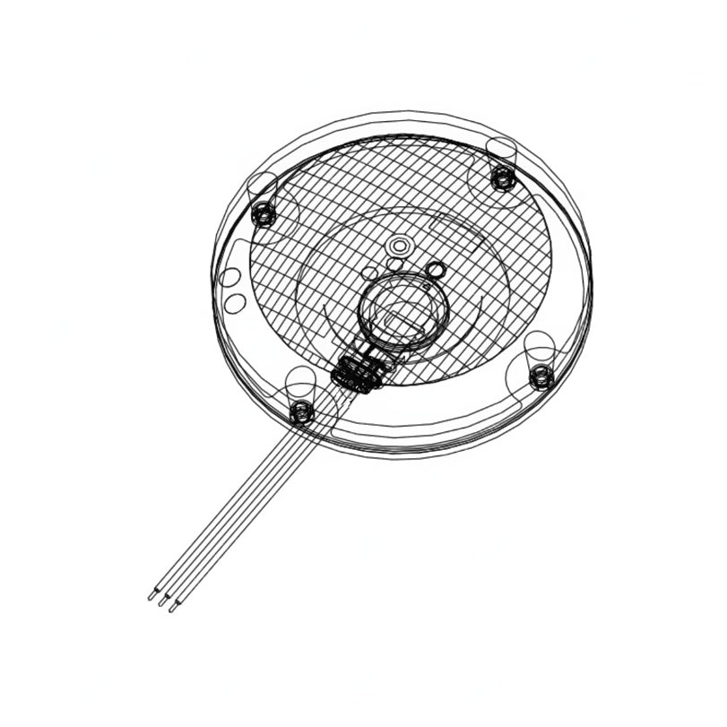 TBB 235152 STOP/TAIL PB RED 3 WIRES