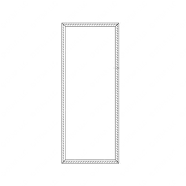 TBB 24160365 GASKET - RUBBER, ENTRAN