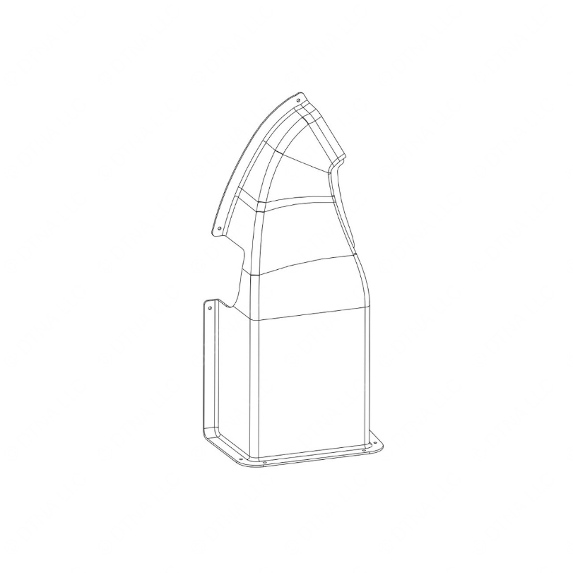TBB 242511 A/C HOSE COVER FIELD FIX