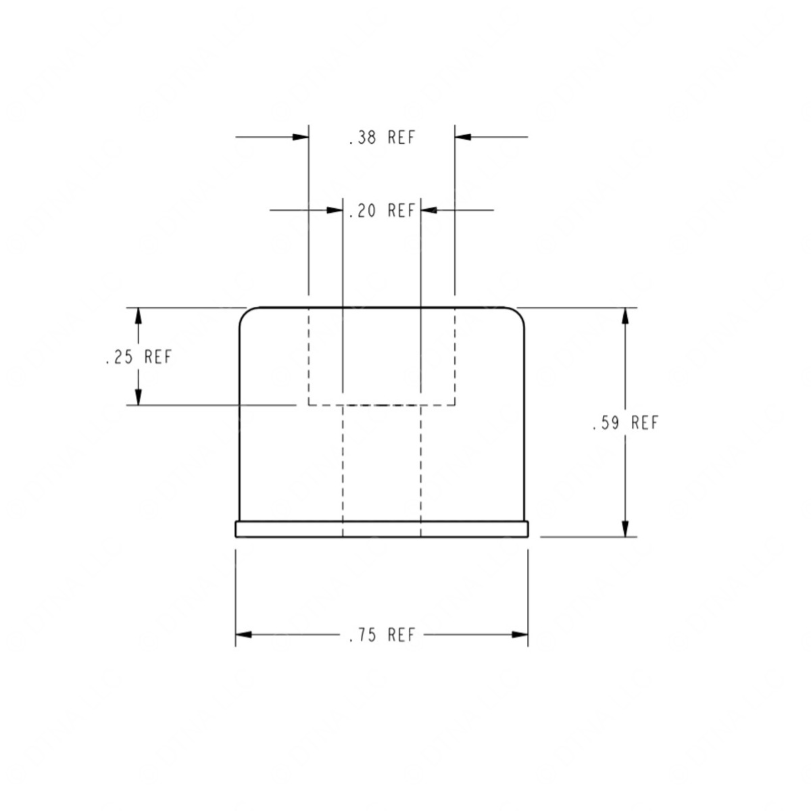 TBB 29990004 BUMPER - ENTDOOR BLAC