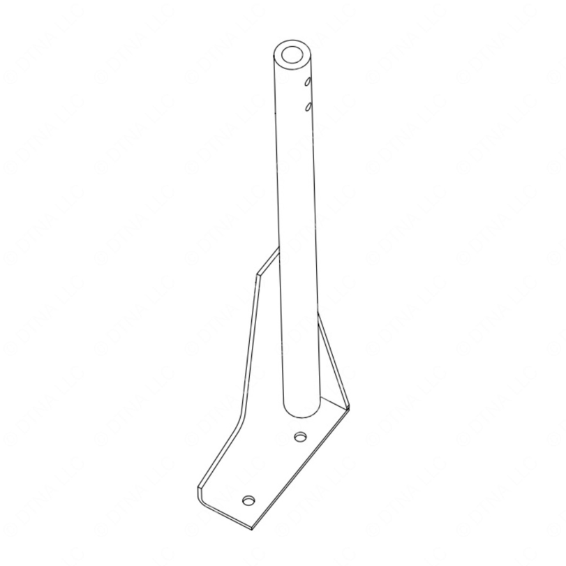 TBB 44001123 SUPPORT WELDMENT