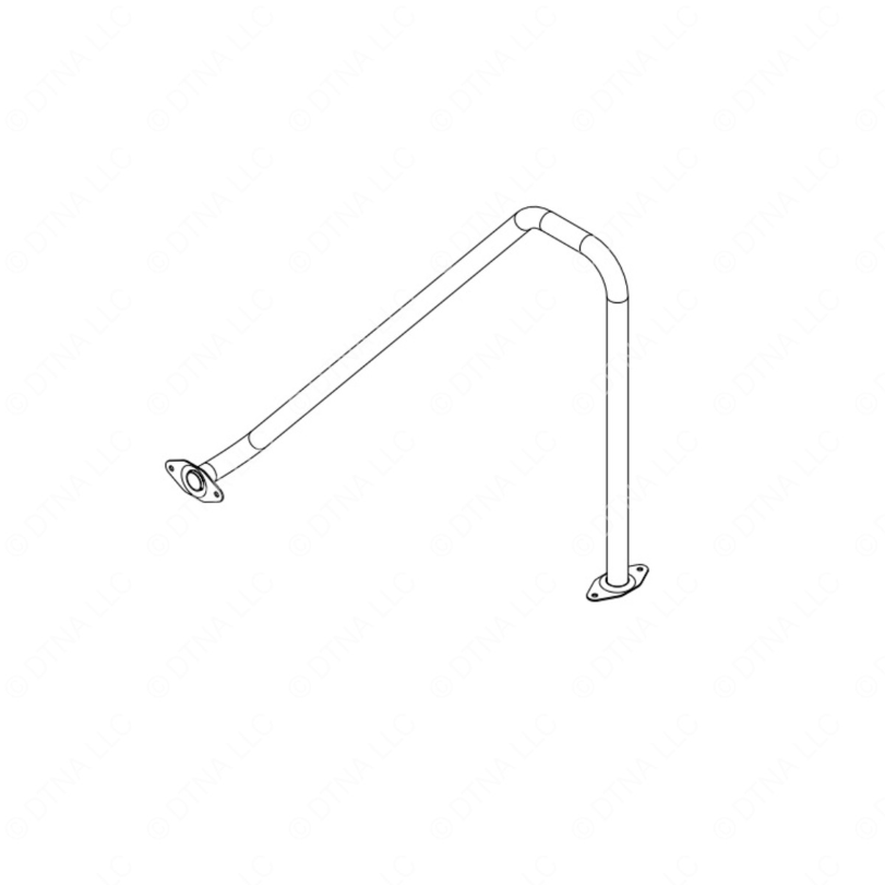 TBB 44001232 ADA HANDRAIL ASM,ENT