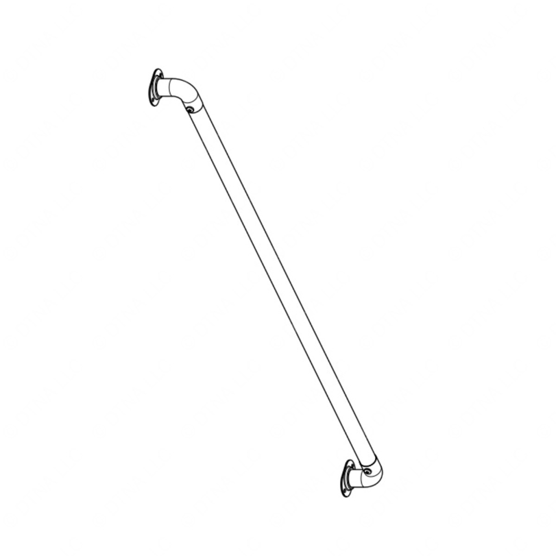 TBB 44001244 ASSIST RAIL,LH ENTRA