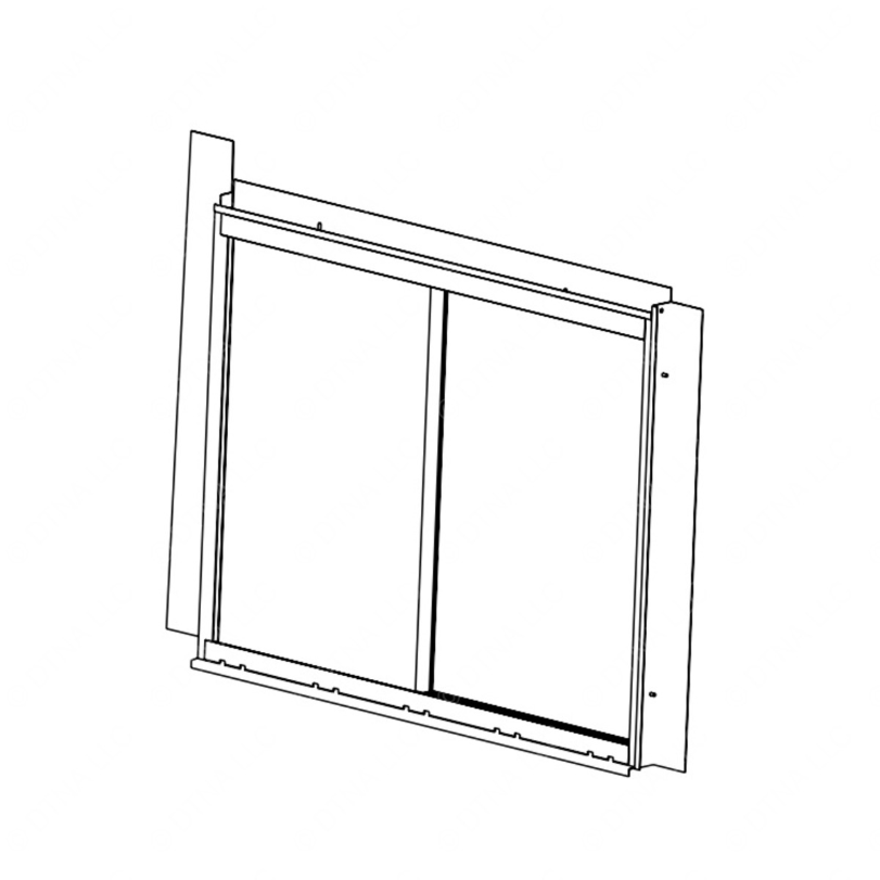 TBB 45005549 DRIVER WDO,CLEAR,LAM